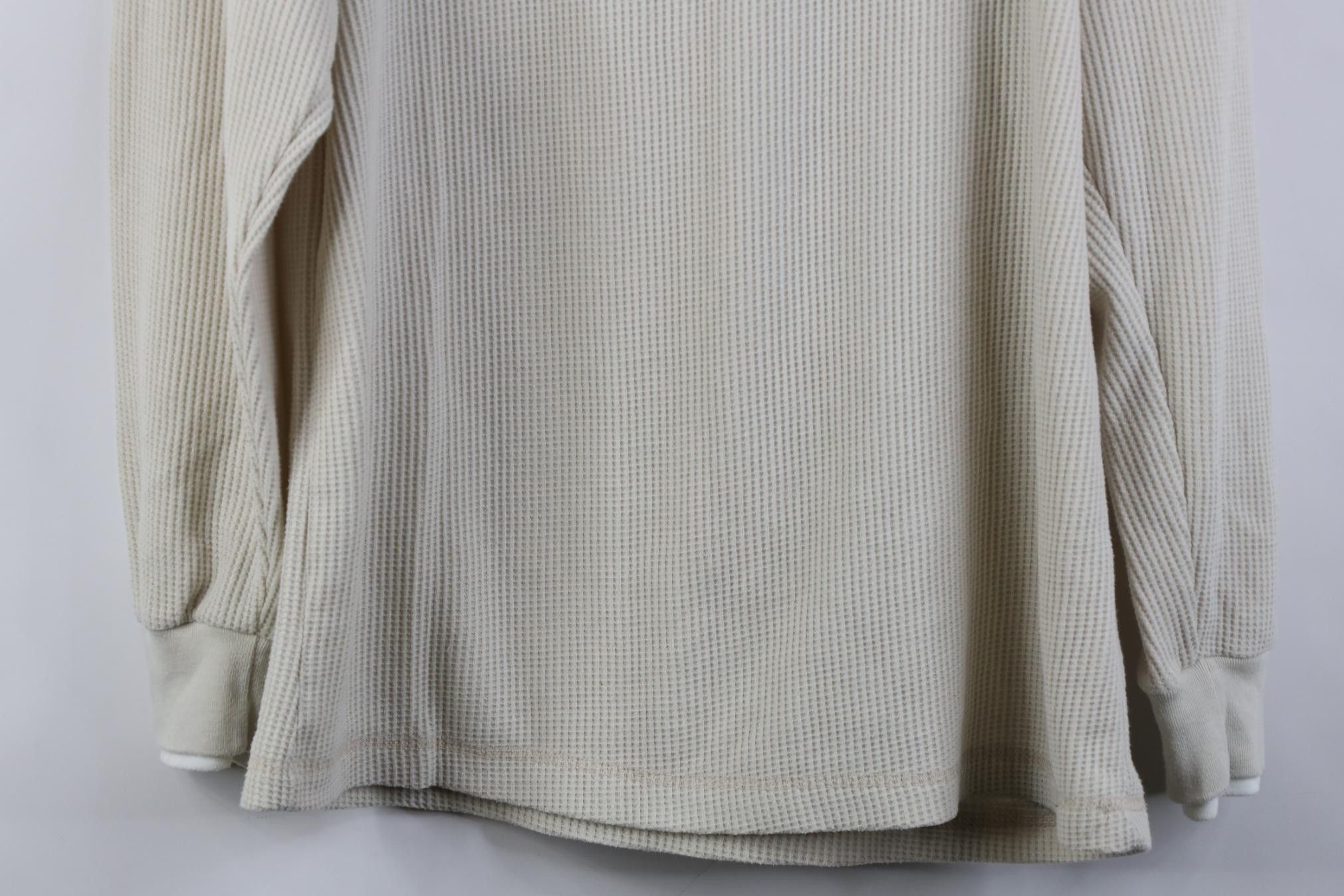 Vintage Vintage 90s Streetwear Layered Waffle Knit Henley T-Shirt Size M / US 6-8 / IT 42-44 - 12 Thumbnail