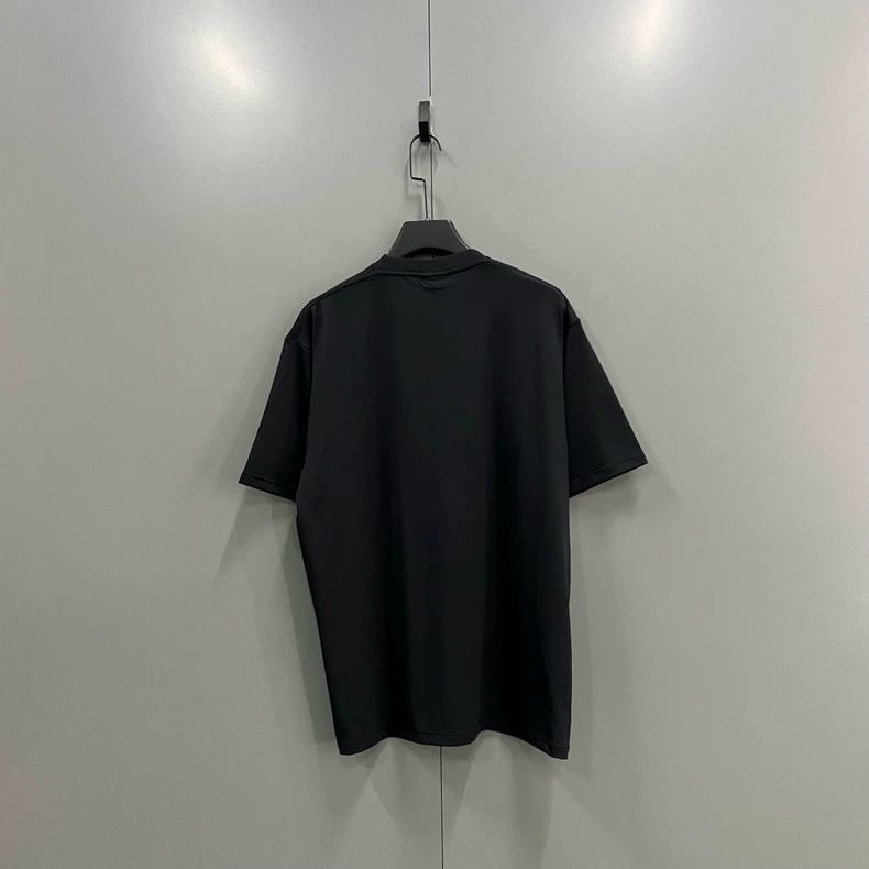 Balenciaga Balenciaga Black mesh logo printed short sleeves Size US XS / EU 42 / 0 - 2 Thumbnail