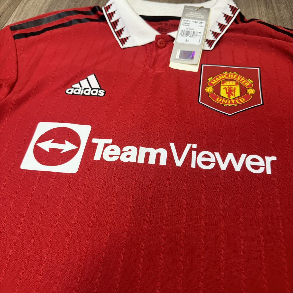 Adidas Manchester United 22/23 player issued shirt #7 Beckham(bnwt) Size US M / EU 48-50 / 2 - 4 Thumbnail