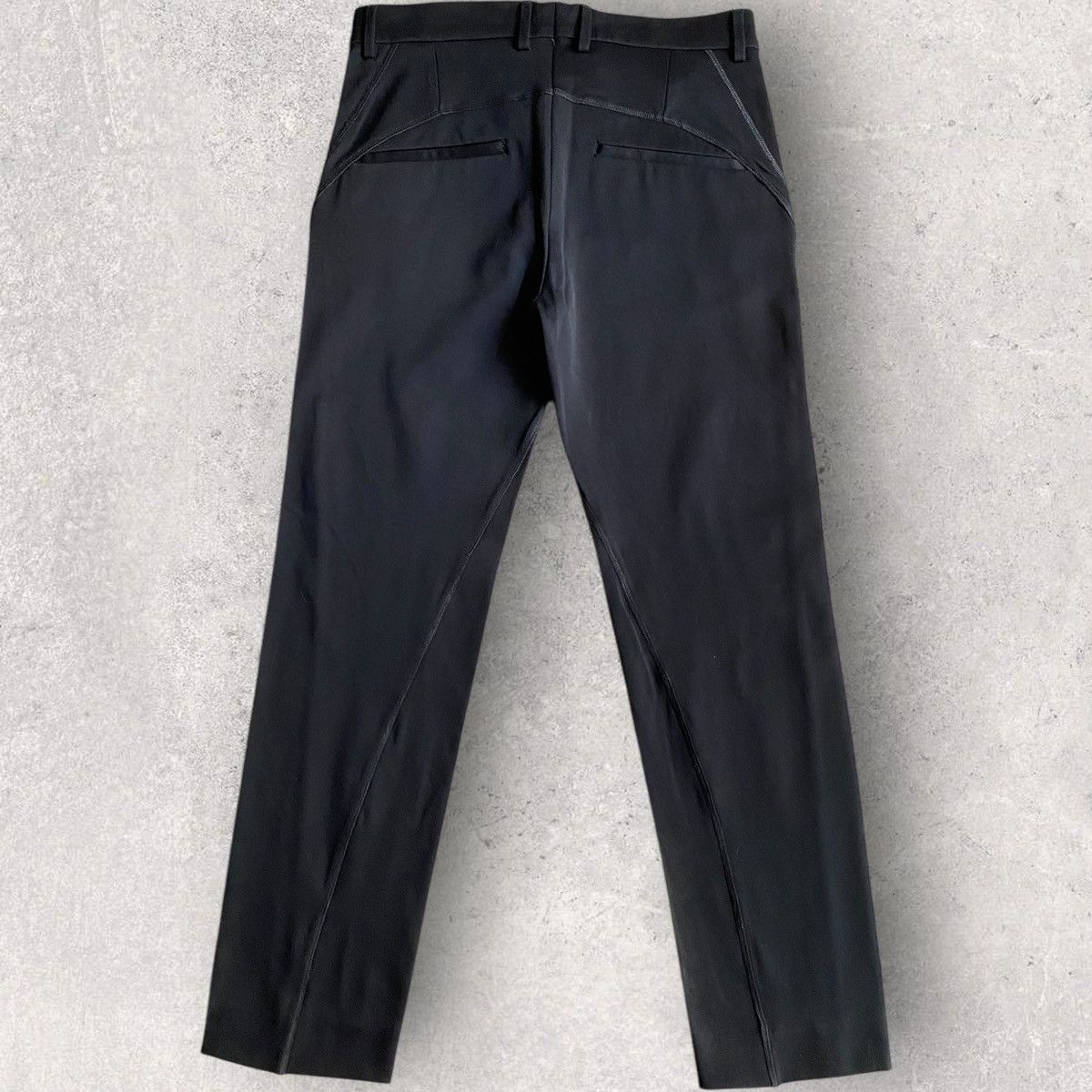 Dirk Bikkembergs Technical Stretch Spiral Seam Pants Size US 32 / EU 48 - 3 Thumbnail