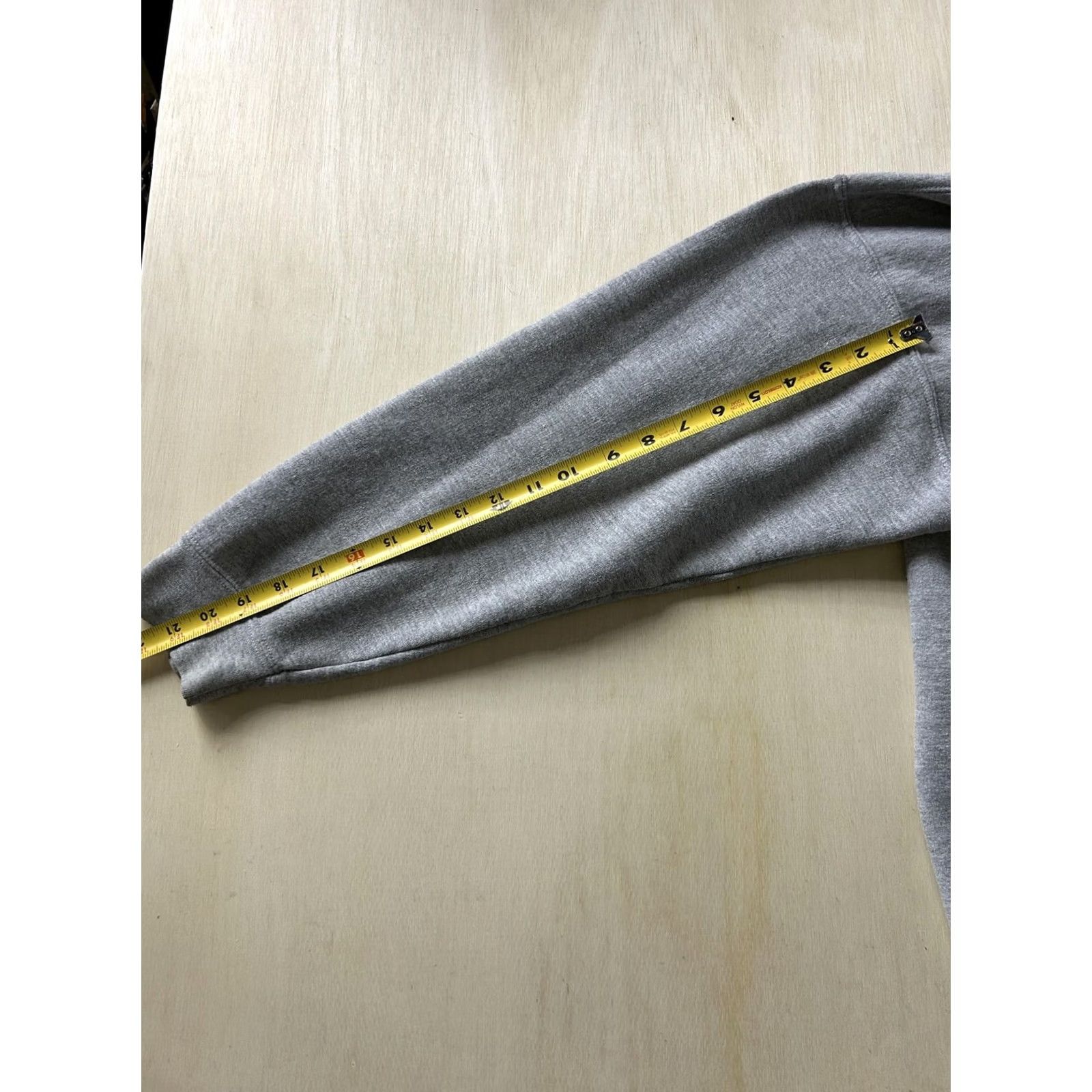 Gildan VINTAGE Gildan Heavy Blend Hoodie Mens L Gray Full Zip KITTANNING CHEERLEADING Embroidered Logo Zipper Pockets Size US L / EU 52-54 / 3 - 5 Thumbnail