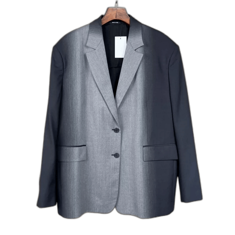 Maison Margiela Gradient Wool Suit Jacket