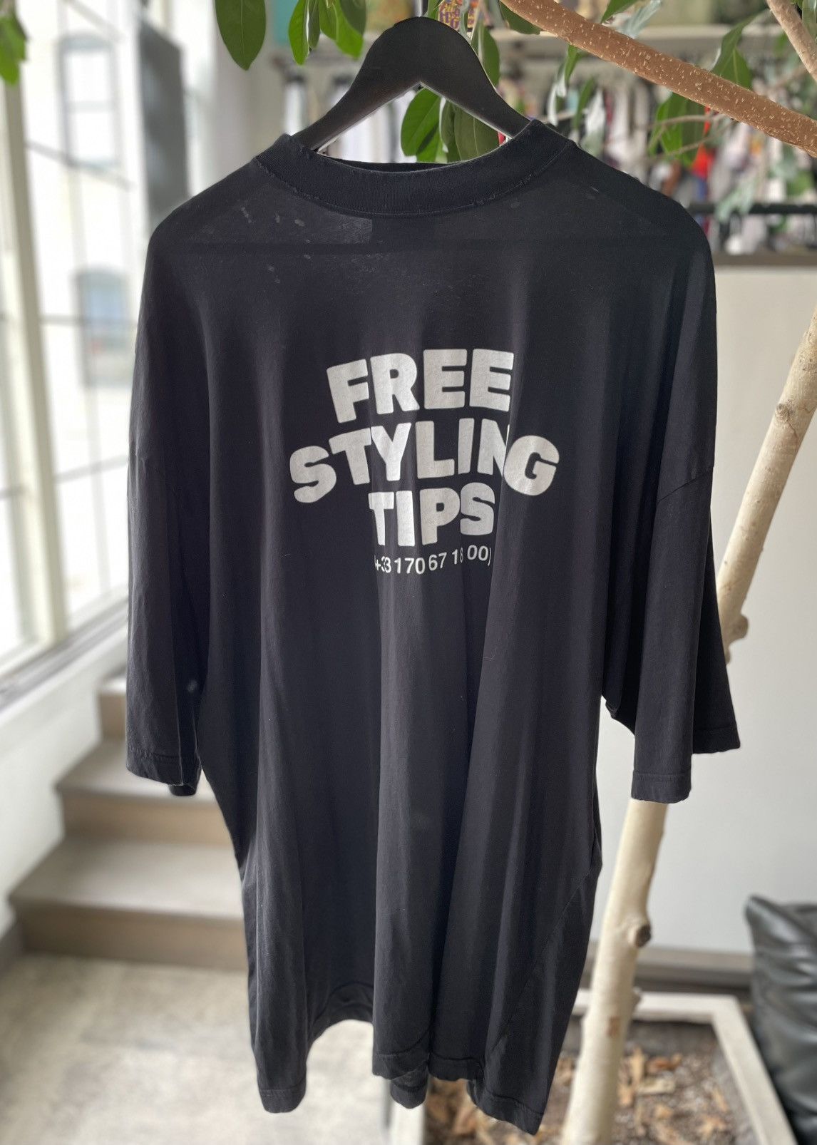 Balenciaga Balenciaga Free Styling Tips T-Shirt Size US L / EU 52-54 / 3 - 3 Thumbnail
