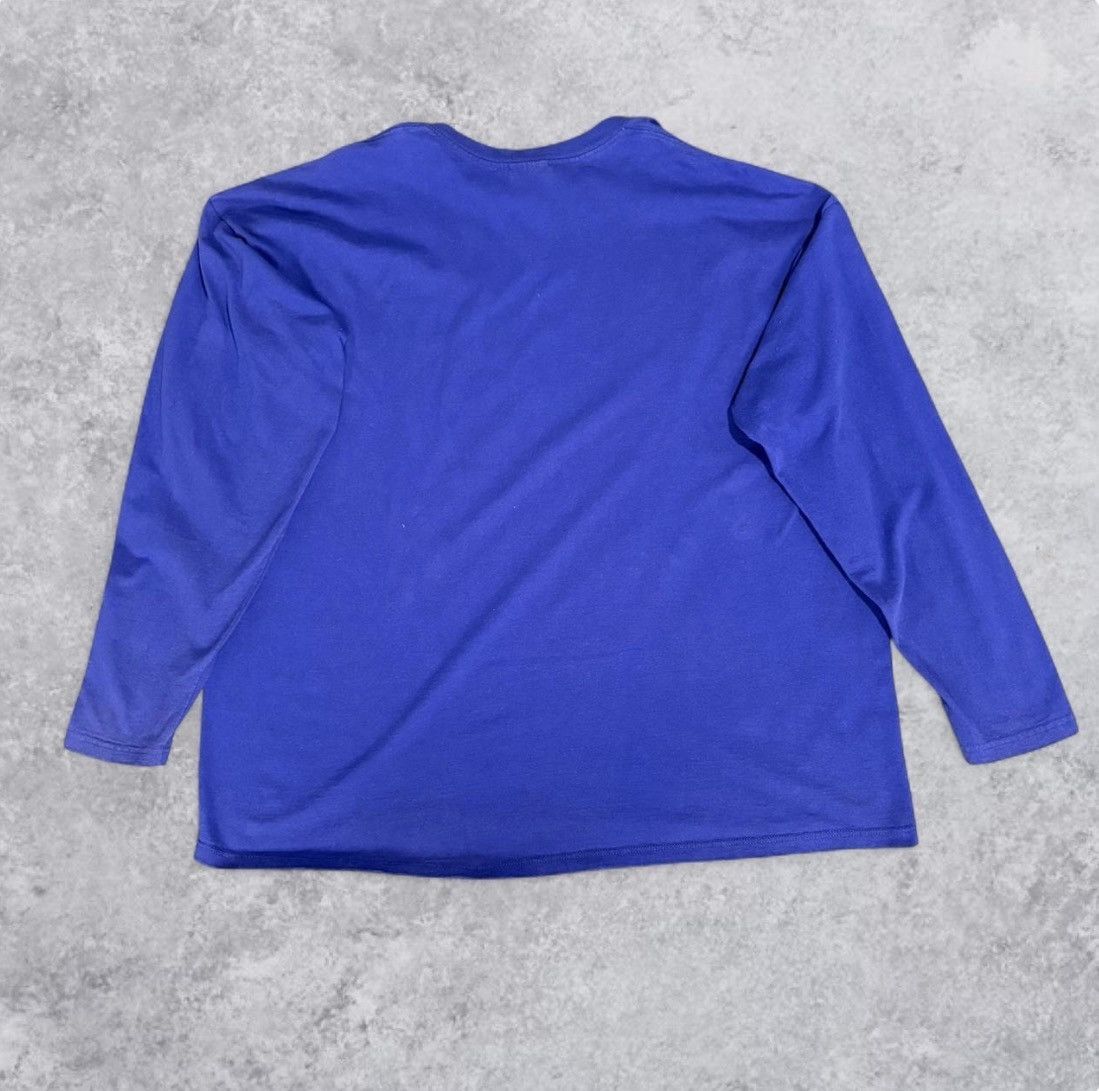 Nike Blue Nike Long Sleeve Shirt Size US XXL / EU 58 / 5 - 2 Thumbnail