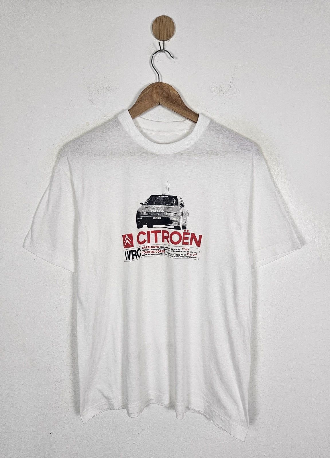 Vintage Vintage 90s Citroen WRC Sports Racing shirt Size US M / EU 48-50 / 2 - 1 Thumbnail