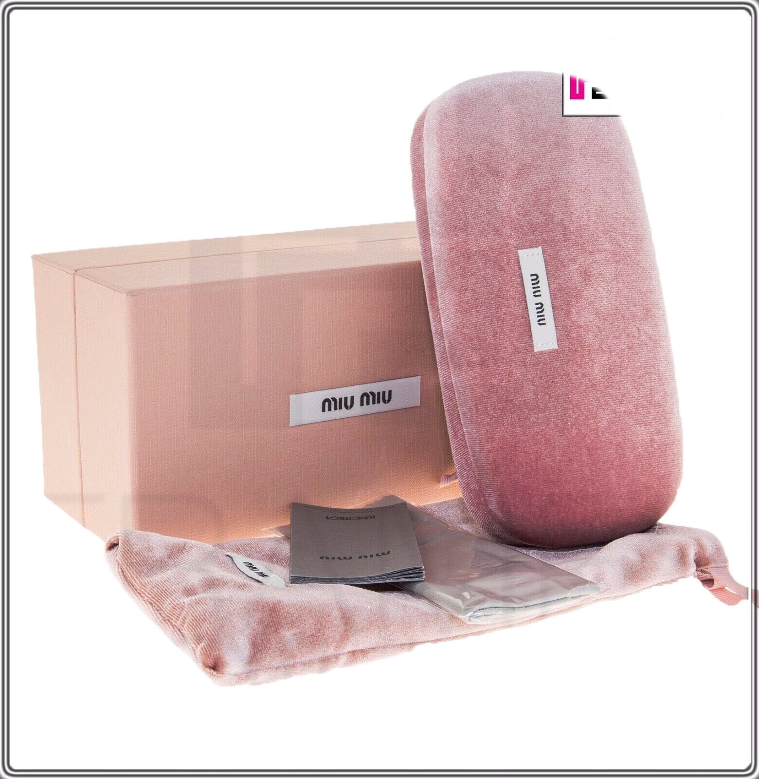 Miu Miu MIU MIU 02P MU02PS Brown Havana Green Floral Sunglasses  