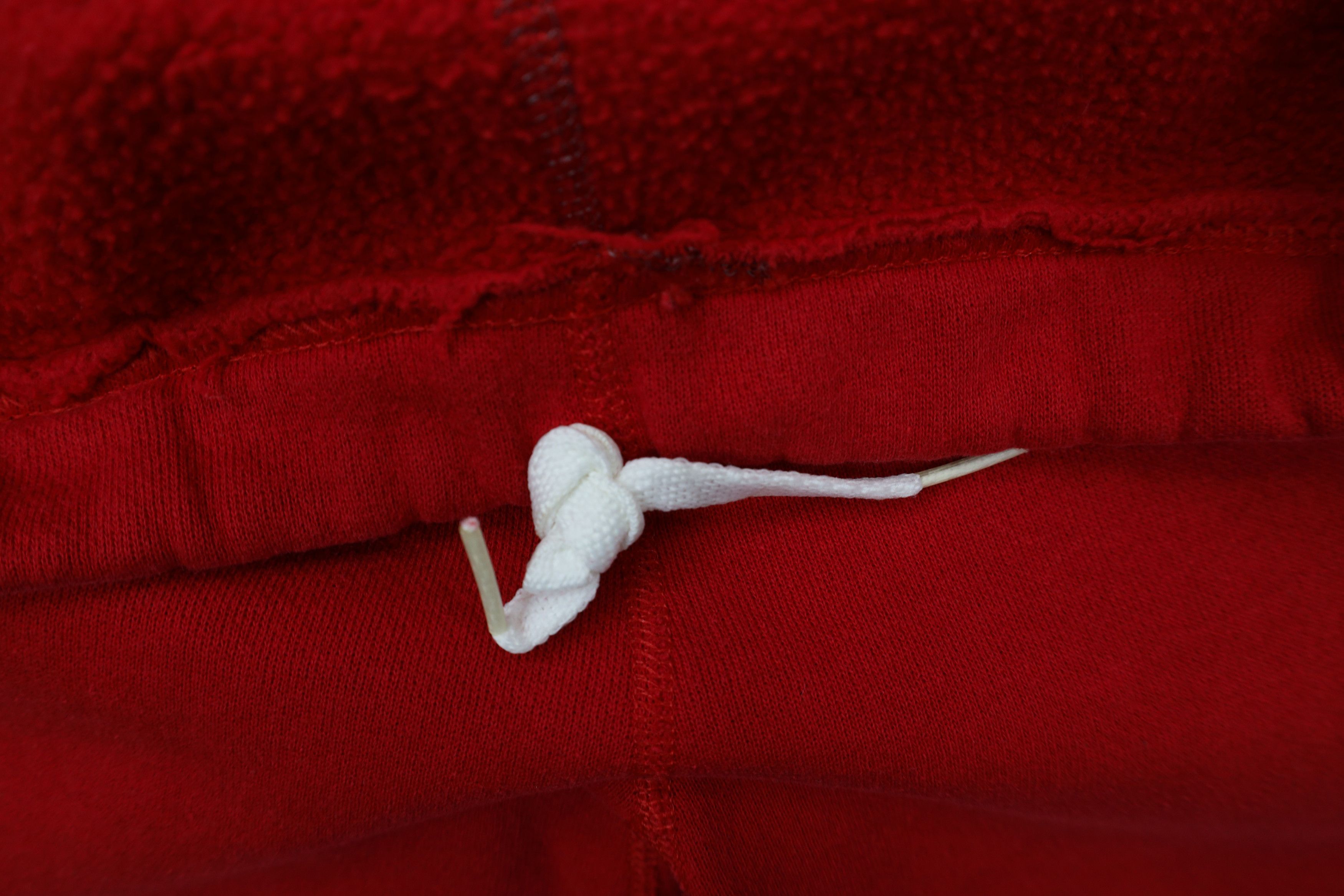 Vintage Vintage 80s 90s Streetwear Gusset Sweatpants Joggers USA Red Size US 36 / EU 52 - 6 Thumbnail