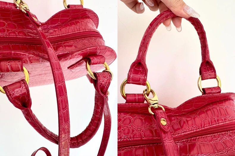 Vivienne Westwood Vivienne Westwood size os Pink alligator leather paint plas Size ONE SIZE - 4 Thumbnail