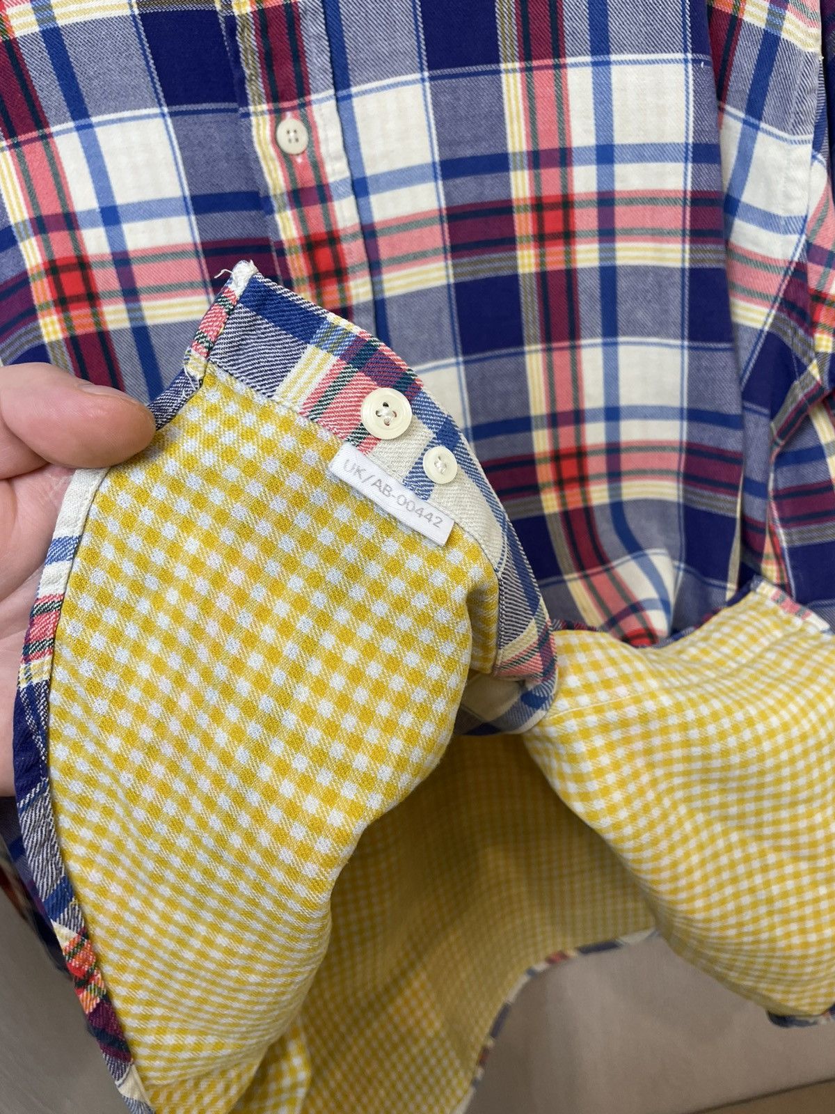 Yves Saint Laurent Vintage Ysl Yves Saint Laurent Flannel Shirt Size US L / EU 52-54 / 3 - 17 Thumbnail