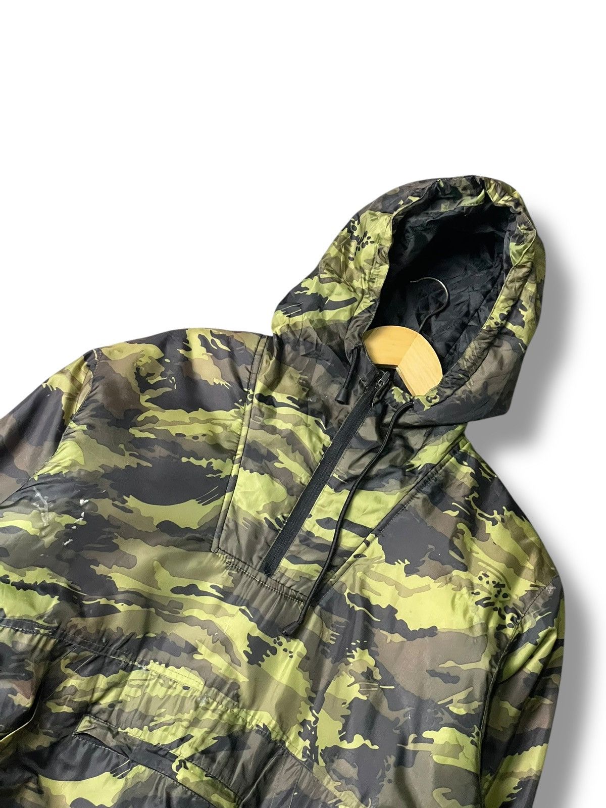 Japanese Brand × Vintage Zack Styles Camouflage Nylon Hooded Jacket (101) Size US L / EU 52-54 / 3 - 2 Thumbnail