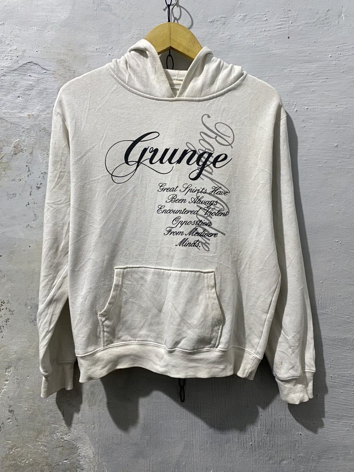 Hysteric Glamour × If Six Was Nine × Japanese Brand 2000’s Grunge Poem Hoodie Size US M / EU 48-50 / 2 - 1 Thumbnail