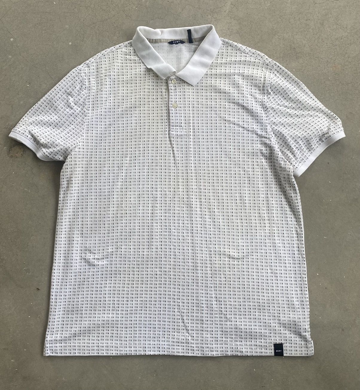 DKNY × Donna Karan VINTAGE DKNY TEE FALL 2019 POLO TEE Size US XL / EU 56 / 4 - 1 Thumbnail