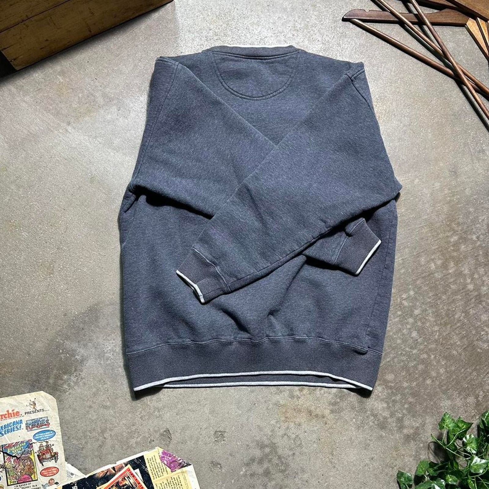 Other Vintage 90s Golf Embroidered Crewneck Gray Boxy Sweatshirt Size US L / EU 52-54 / 3 - 2 Thumbnail