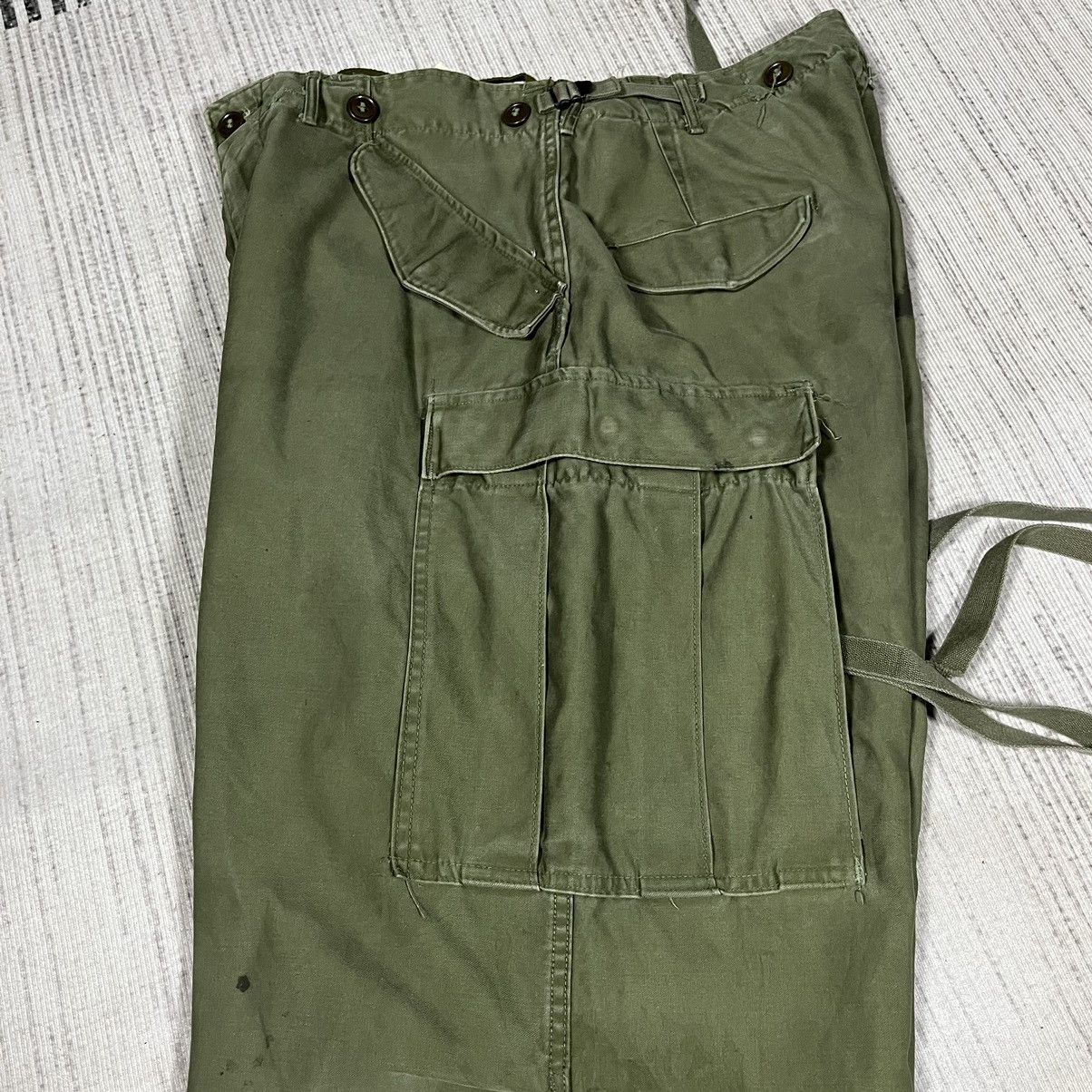 Vintage OG 50s U.S Army Fulton Trouser M-1951 Size US 35 - 16 Thumbnail