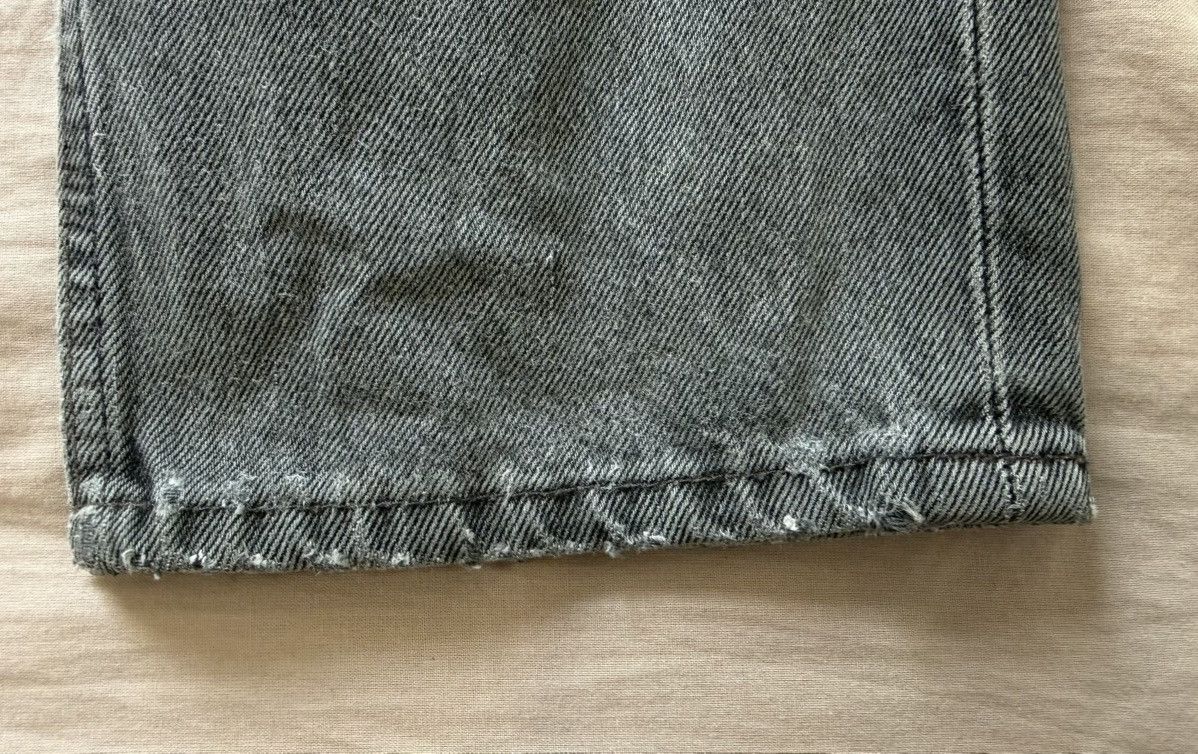 Levi's Vintage 90s Levi's 501 Faded Black / Charcoal Made in USA Size 27" / US 4 / IT 40 - 14 Thumbnail