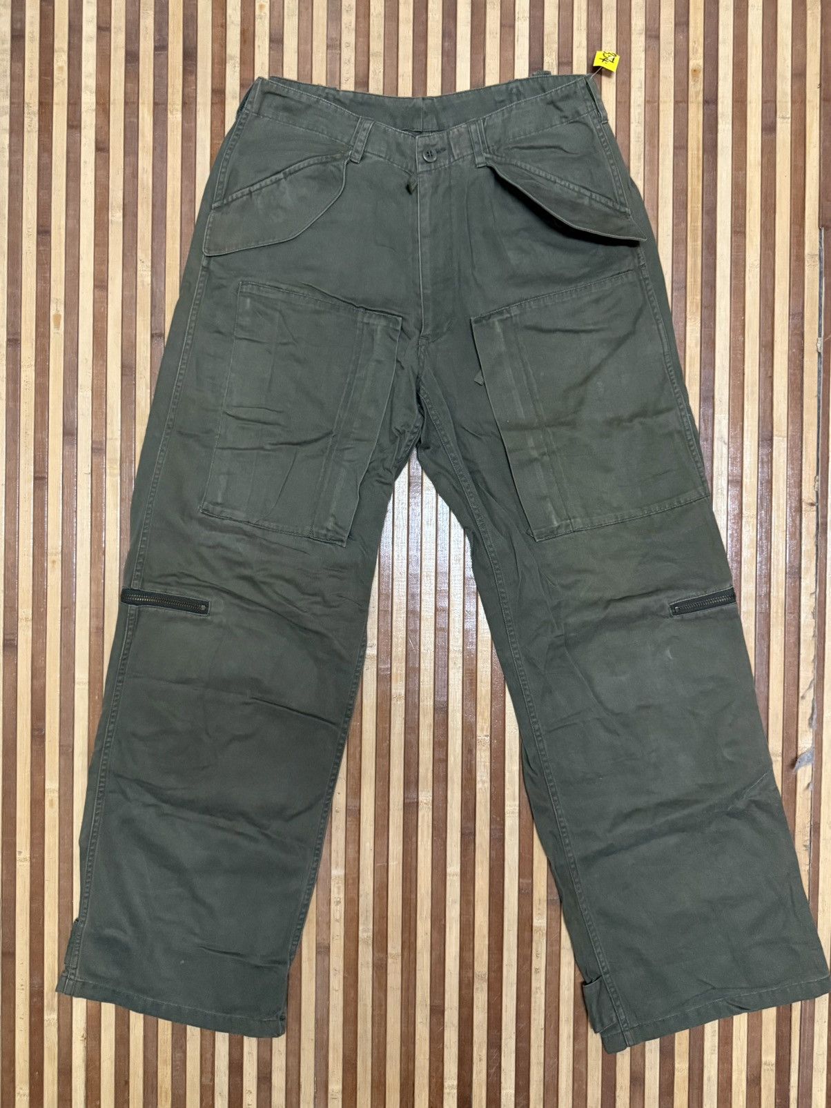 Japanese Brand Japanese Brand Military Style Cargo Pants /Streetwear W31X31 Size US 30 / EU 46 - 2 Thumbnail