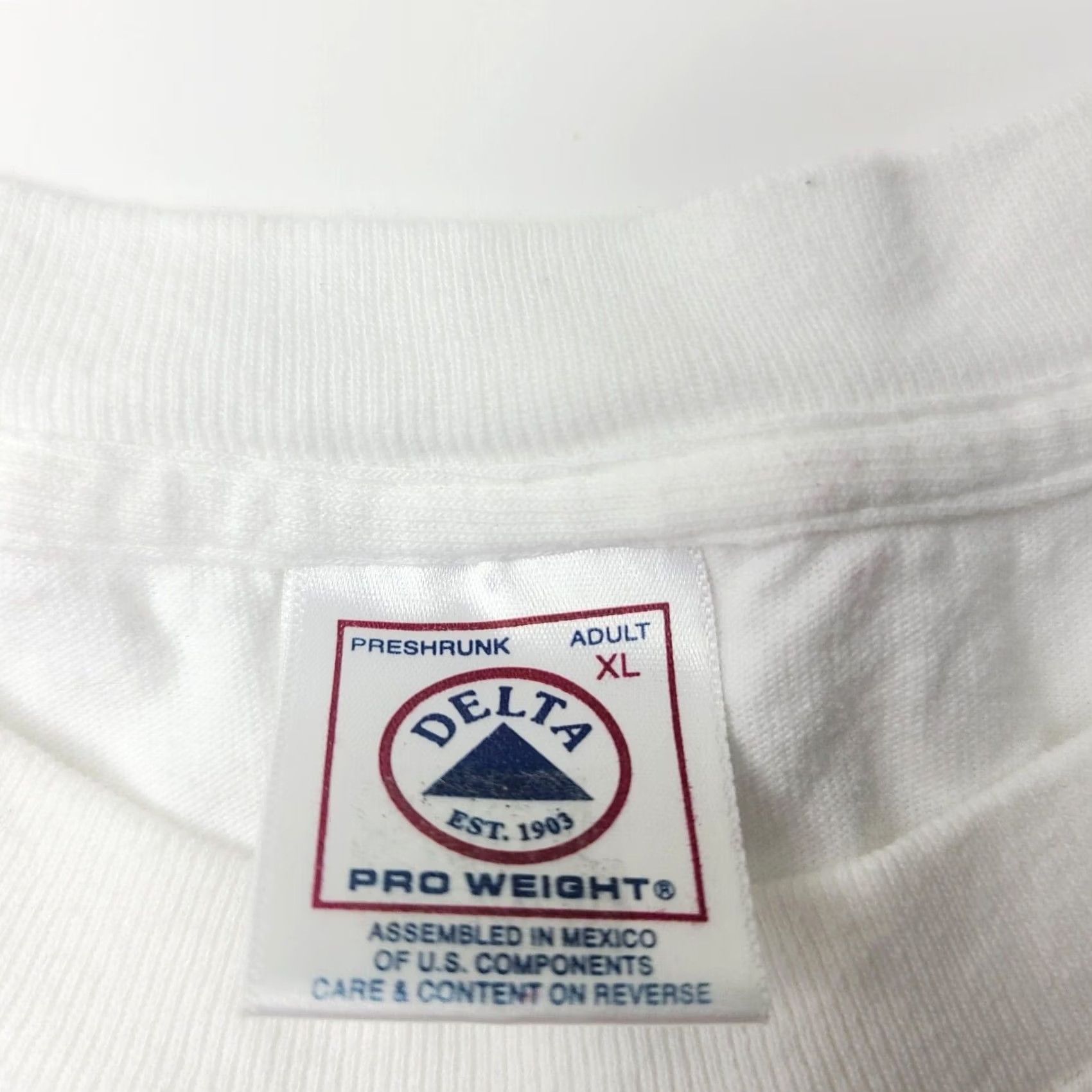 Delta VINTAGE George W Bush Inauguration TShirt Mens XL White Dick Cheney President Shirt Size US XL / EU 56 / 4 - 3 Thumbnail