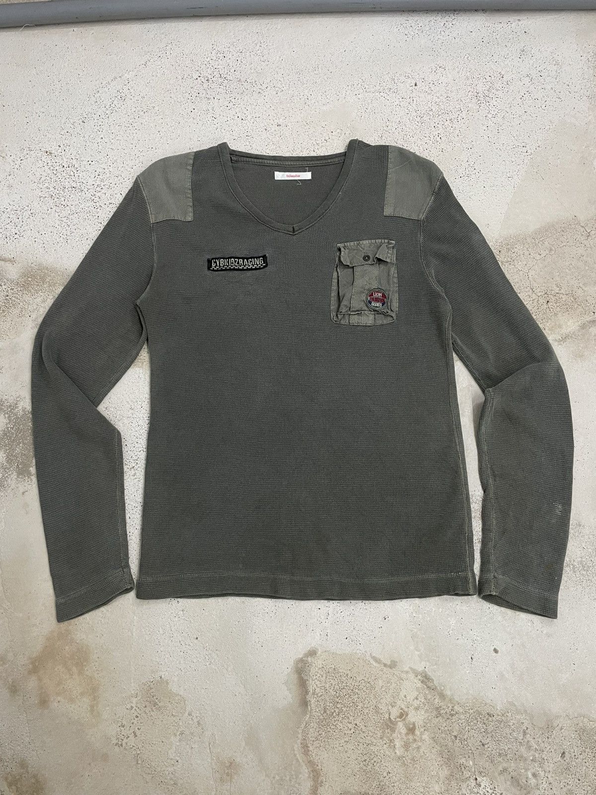 Vintage Stimulus Army Patch Pocket Vintage Style Y2K Size US L / EU 52-54 / 3 - 1 Thumbnail