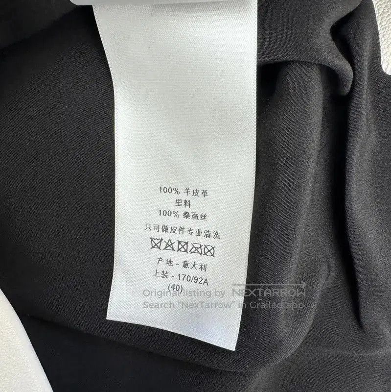 Dior Dior Women's Cream Leather Jacket . Size M / US 6-8 / IT 42-44 - 6 Thumbnail