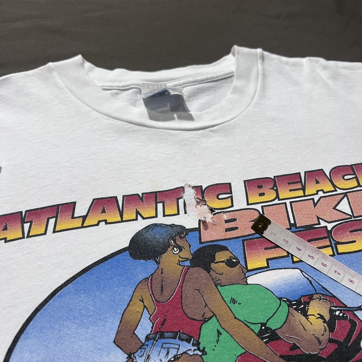 Rap Tees Vintage 90s ATLANTIC BEACH BIKE FEST BLACK HISTORY XL HIPHOP Size US XL / EU 56 / 4 - 4 Thumbnail