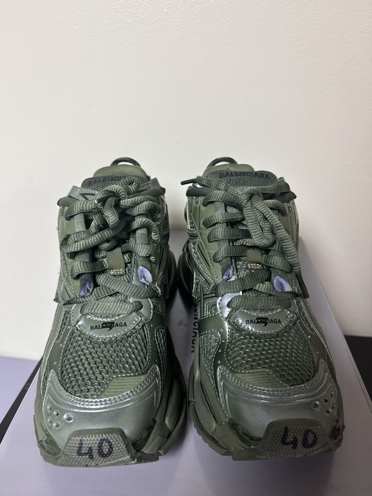 Balenciaga Balenciaga Green Runner 40 Size US 7 / EU 40 - 2 Thumbnail