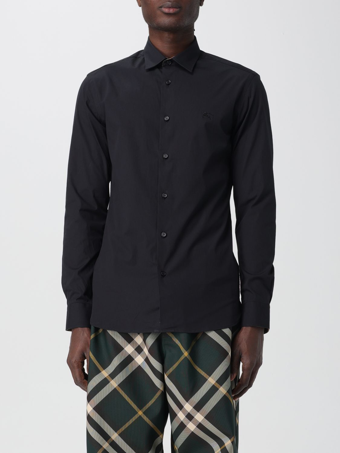 Image of Burberry Shirt Men Black (Size XL)