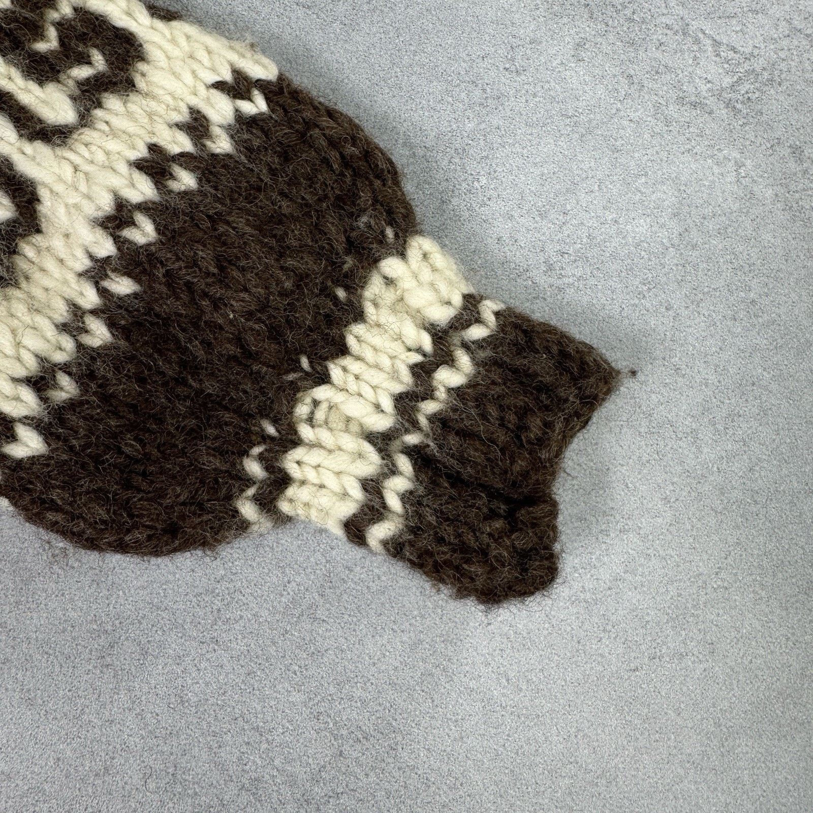 Vintage Vintage Couchan Indian Hand knit Wool Sweater Zip Eagle Size US M / EU 48-50 / 2 - 2 Thumbnail