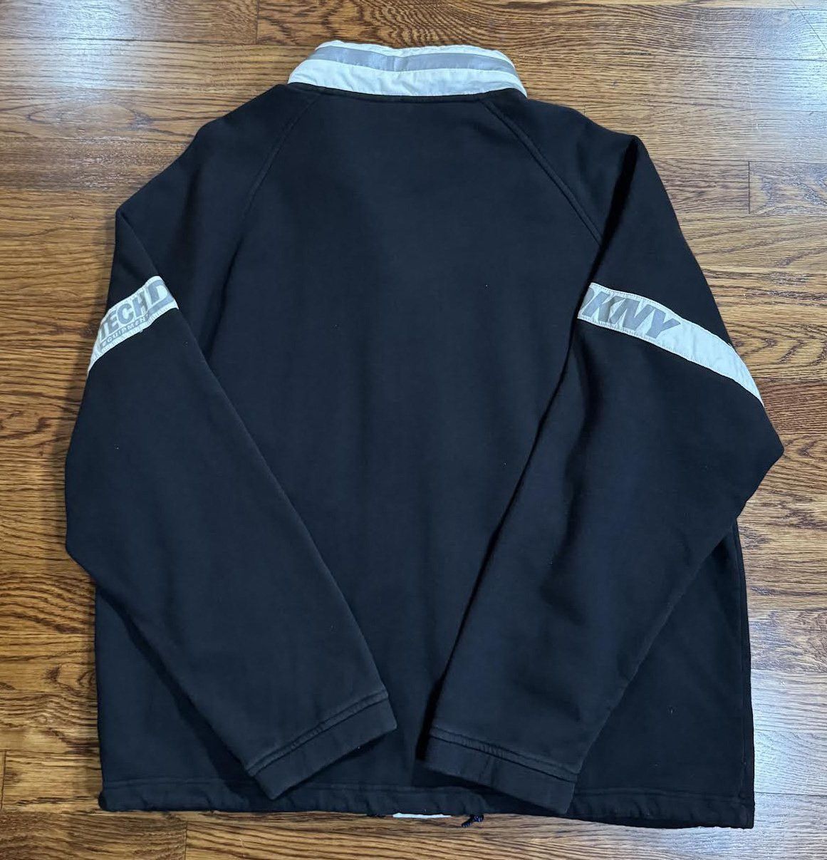 DKNY Vintage DKNY Tech Equipment Black/ 3M Sweat Jacket (Size XL) Size US XL / EU 56 / 4 - 2 Thumbnail