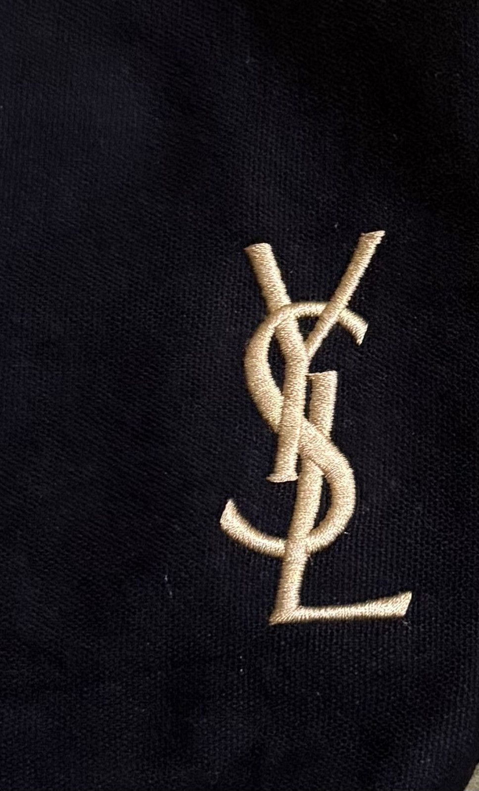 Yves Saint Laurent Yves Saint Laurent Totes Bag Canvas Black Size ONE SIZE - 6 Thumbnail