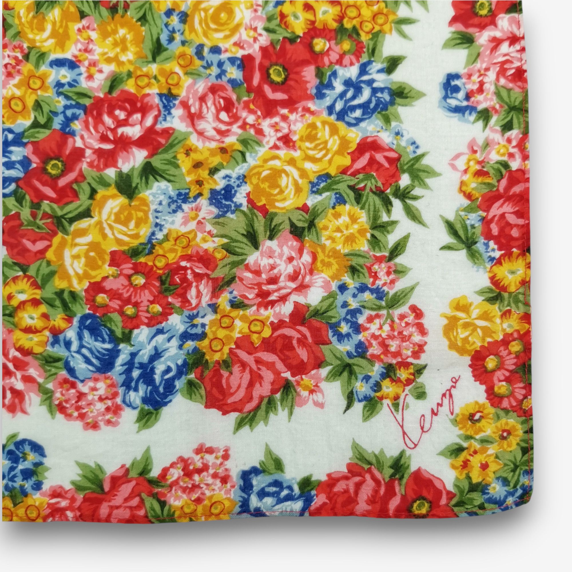 Kenzo Vintage Kenzo Handkerchief Neckerchief Bandana Size ONE SIZE - 3 Thumbnail