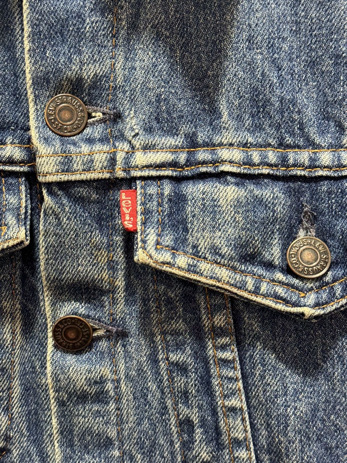 Levi's × Levi's Made & Crafted × Levi's Vintage Clothing VINTAGE LEVIS 70706-0216 TRUCKER DENIM JACKET Size XS / US 0-2 / IT 36-38 - 5 Thumbnail
