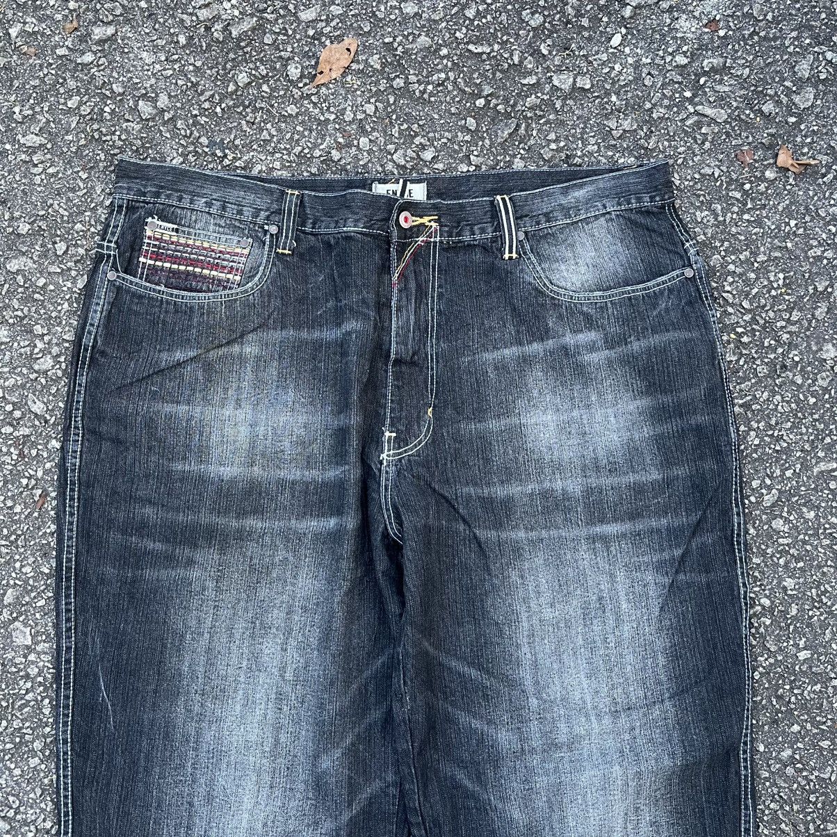 Enyce Y2K Baggy Jeans ENYCE Faded Black Denim Skater Southpole Size US 44 / EU 60 - 4 Thumbnail