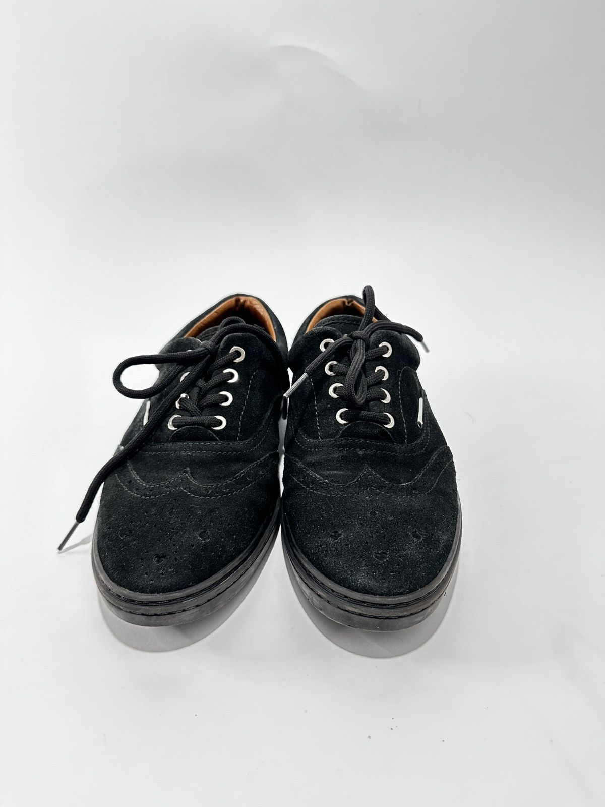 Jimmy Choo Jimmy Choo Brian Black Suede Laced Shoe Size 43Eu. Size US 10 / EU 43 - 4 Thumbnail