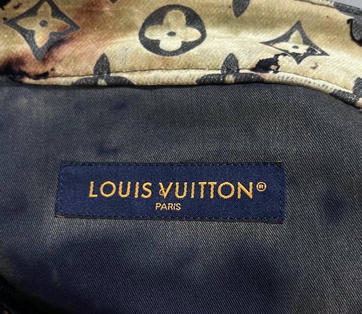 Louis Vuitton Louis Vuitton 36 Bleached Monogram Denim Jeans Size US 36 / EU 52 - 5 Thumbnail