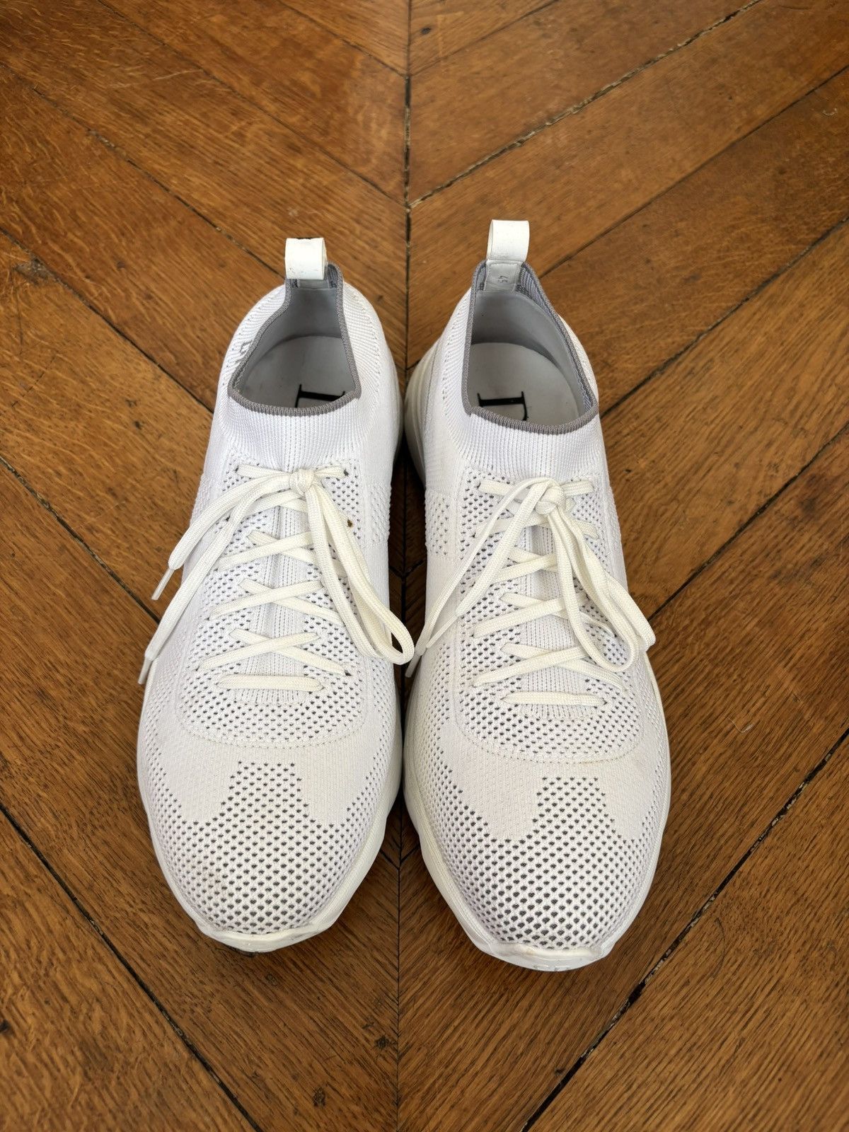 Dior Dior B21 Knit Sneakers – White (EU 45 / US 12) Size US 12 / EU 45 - 2 Thumbnail