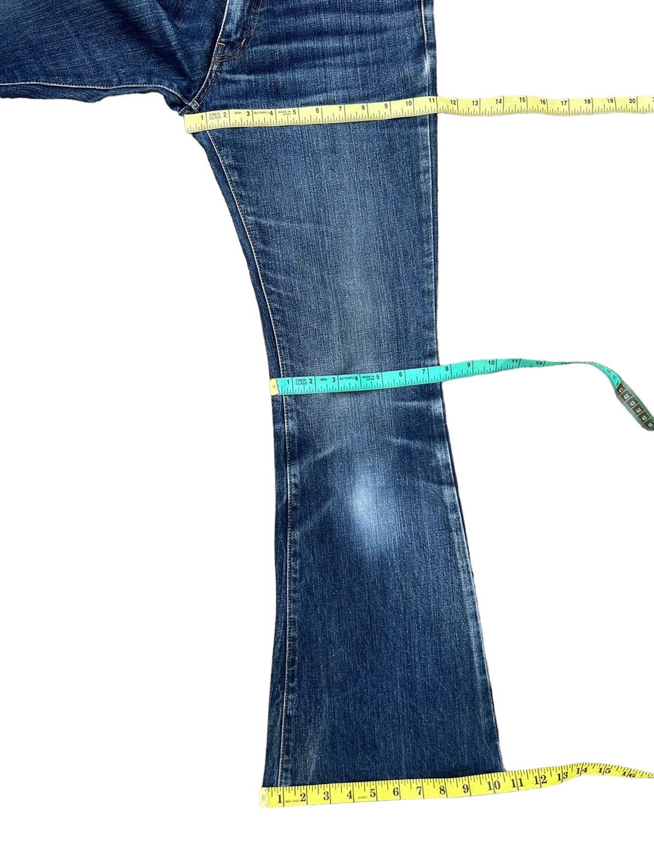 Burgus Plus Vintage Burgus Plus Japan Faded Denim Flare Jeans Size US 30 / EU 46 - 4 Thumbnail
