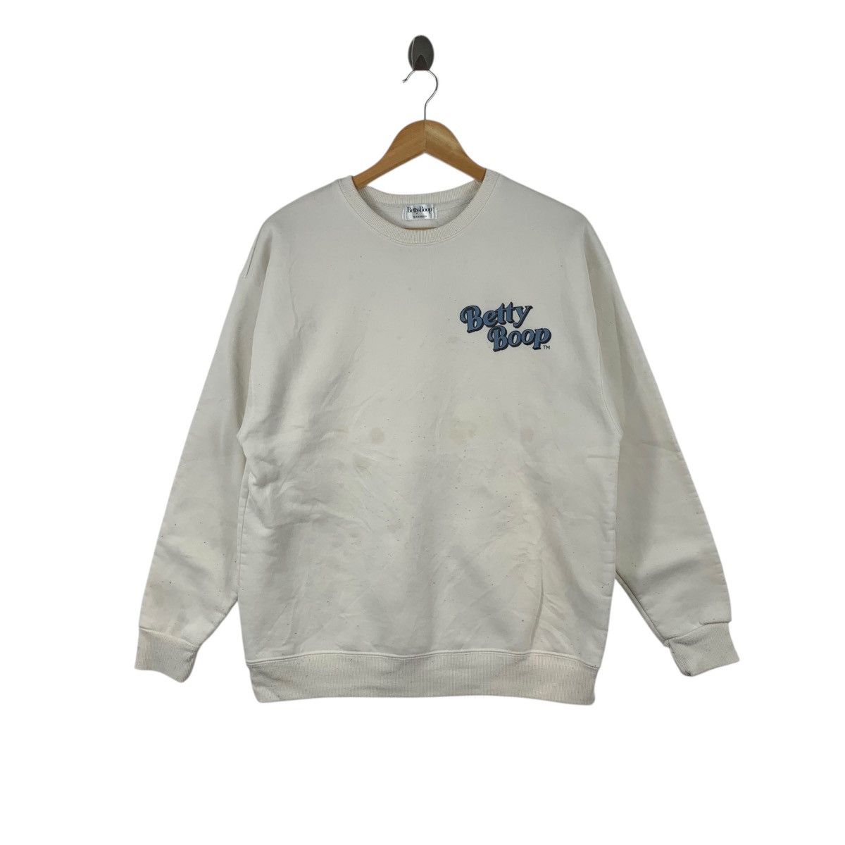 Other BETTY BOOP Nova Checks Film Cartoon Sweatshirt Sweater Size M / US 6-8 / IT 42-44 - 2 Thumbnail