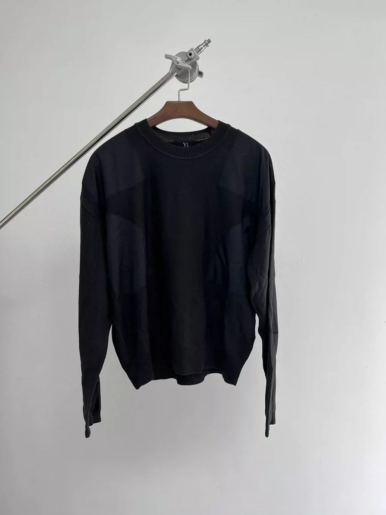 Yohji Yamamoto yohji yamamoto Patchwork sweater 2504-Nextarrow Size US L / EU 52-54 / 3 - 1 Thumbnail