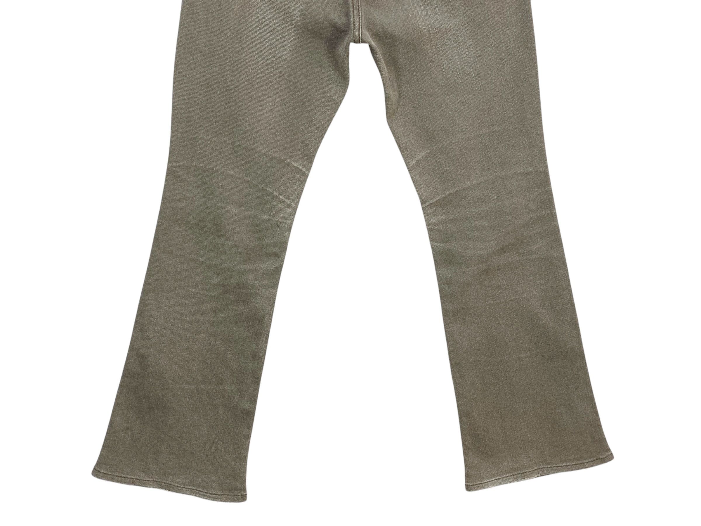 Japanese Brand Bootcut Pants Distressed Flare Jeans Size 28" / US 6 / IT 42 - 6 Thumbnail
