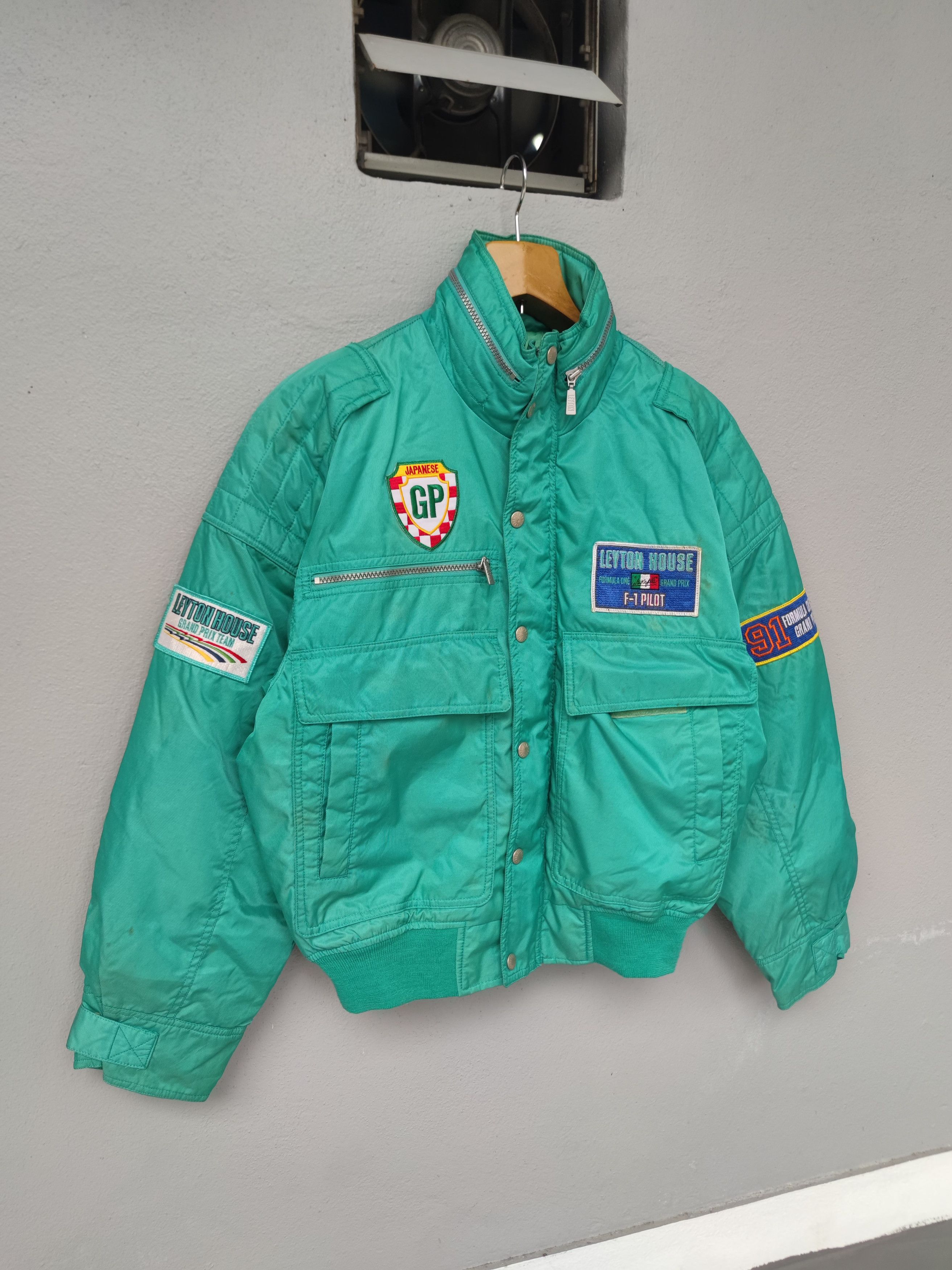 Vintage Vintage Japanese GP Leyton House F1 Grand Prix Team Size US M / EU 48-50 / 2 - 2 Thumbnail