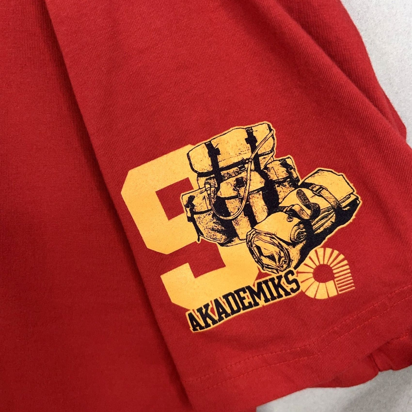 Akademiks VINTAGE Akademiks Shirt Men XL Red Troop 99 Hip Hop Graphic Streetwear Urban Mens XL Red Graphic Print Urban Hip Hop Streetwear Akademiks Troop 99 Size US XL / EU 56 / 4 - 5 Thumbnail