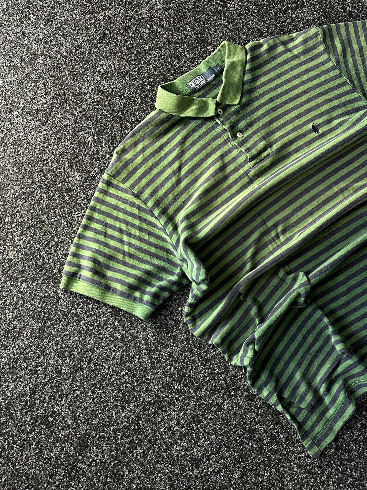 Polo Ralph Lauren × Vintage ❗️Vintage POLO Shirt Polo Ralph Lauren MARINA STRIPED RARE Size US S / EU 44-46 / 1 - 2 Thumbnail