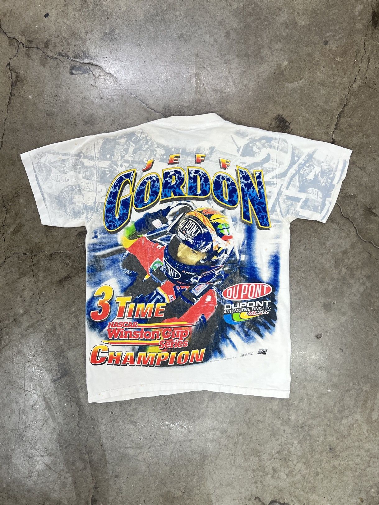 NASCAR Vintage NASCAR AOP Jeff Gordon Champion Racing Tee Medium Size US M / EU 48-50 / 2 - 6 Thumbnail