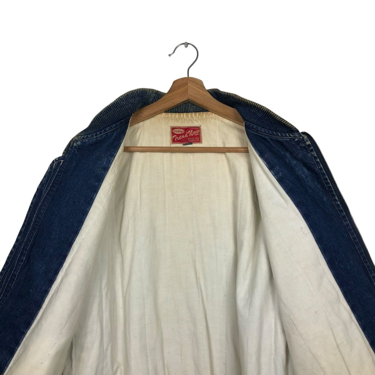 Hysteric Glamour 🔥VINTAGE BOMBER JACKET DENIM MADSTATION BIG LOGO Size US M / EU 48-50 / 2 - 16 Thumbnail