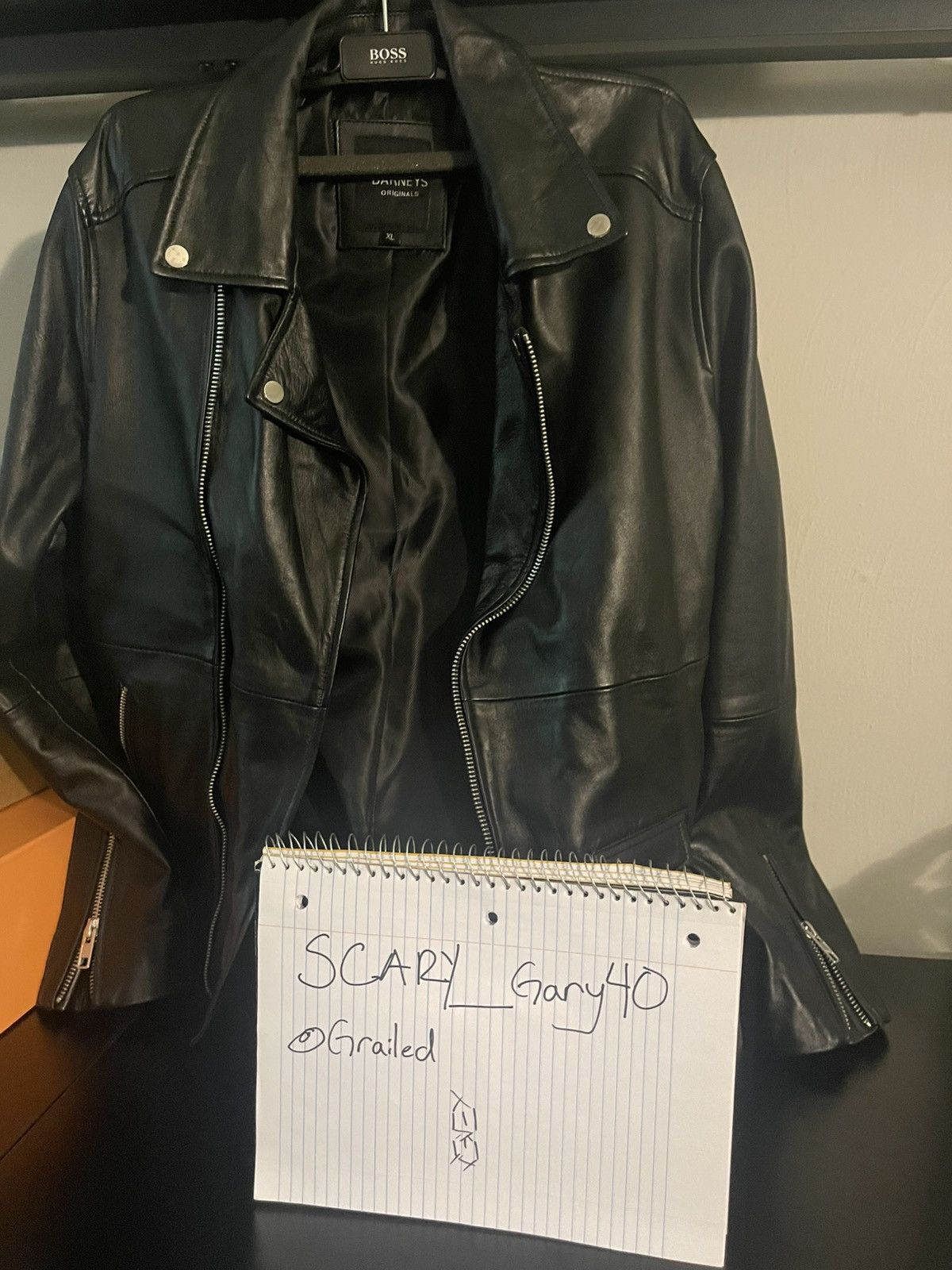 Barneys New York Barney’s Original Leather Jacket Size US XL / EU 56 / 4 - 1 Thumbnail