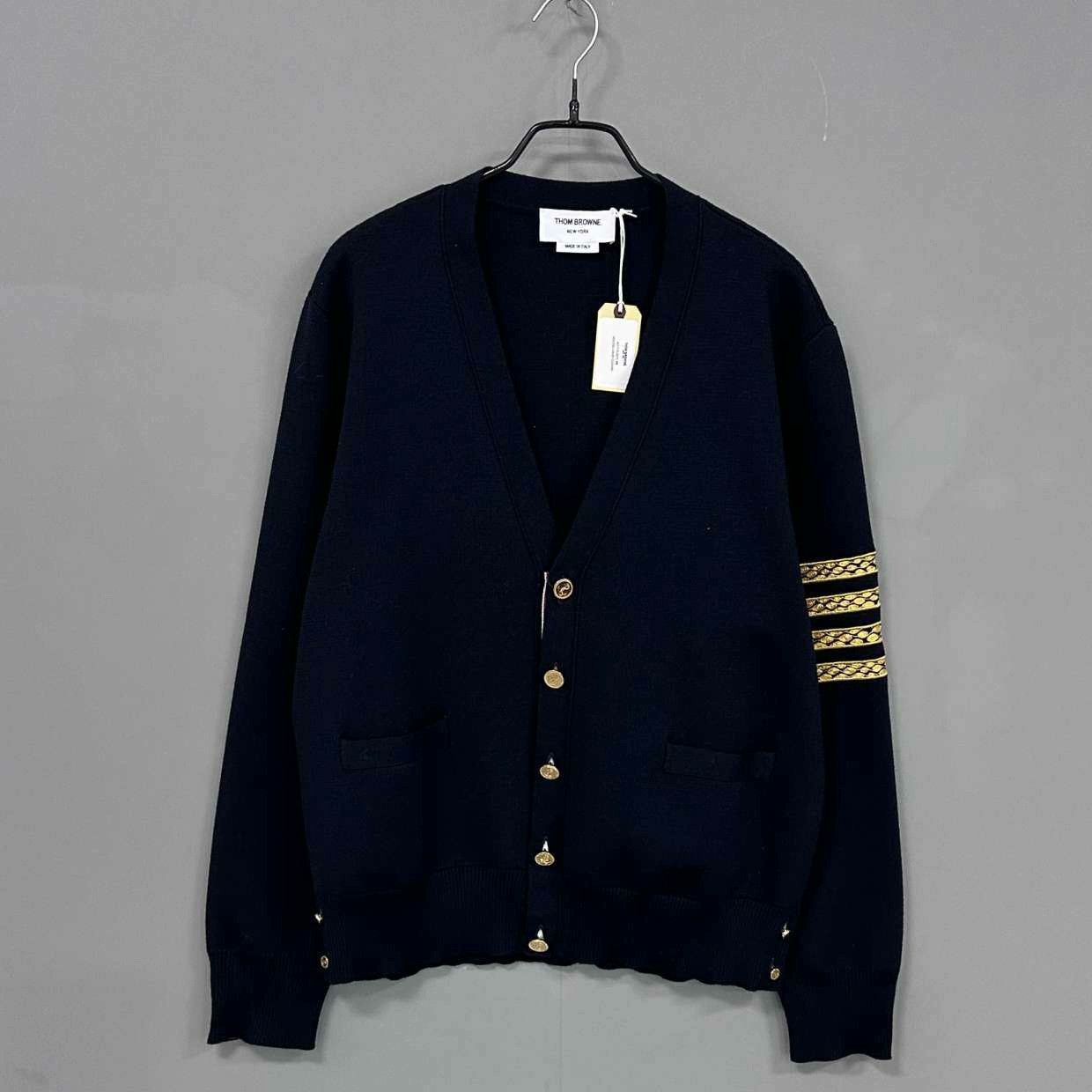 Thom Browne Thom Browne Limited Embroidered Brown Sweater xs Men Size US XS / EU 42 / 0 - 1 Thumbnail