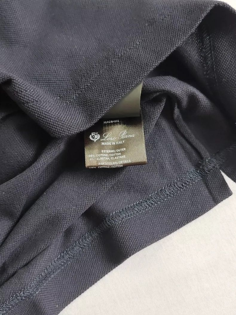 Loro Piana LORO PIANA Short sleeves for men's polo shirts Size US XL / EU 56 / 4 - 6 Thumbnail