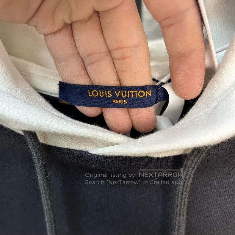 Louis Vuitton Louis Vuitton 2054 Black and white color-block hooded swea Size US XS / EU 42 / 0 - 3 Thumbnail