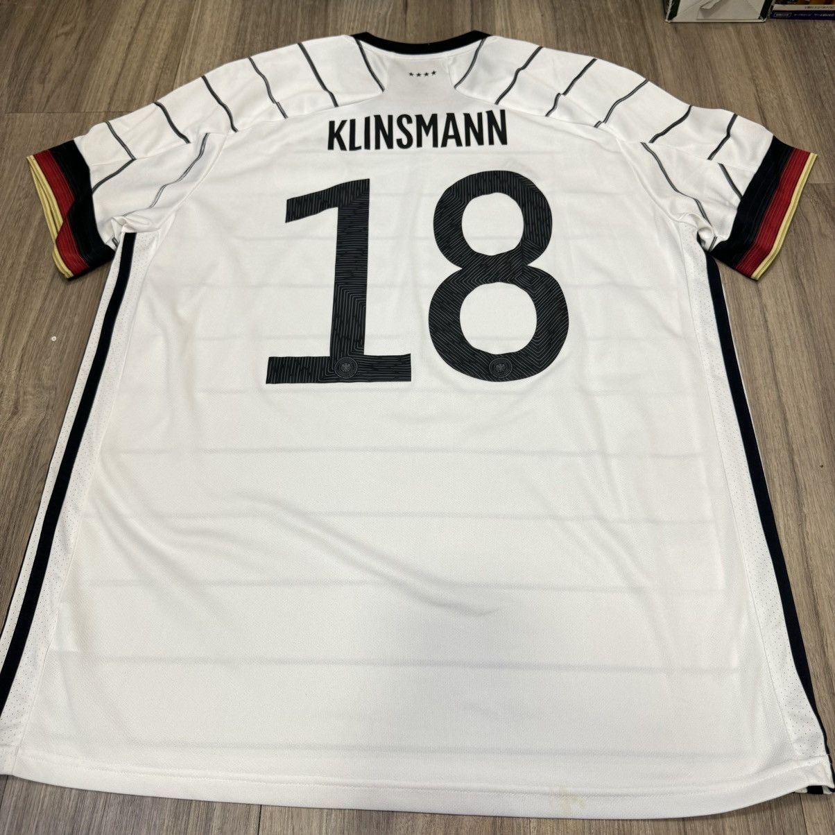 Adidas Germany 20/21 home shirt #18 Klinsmann Size US XL / EU 56 / 4 - 2 Thumbnail