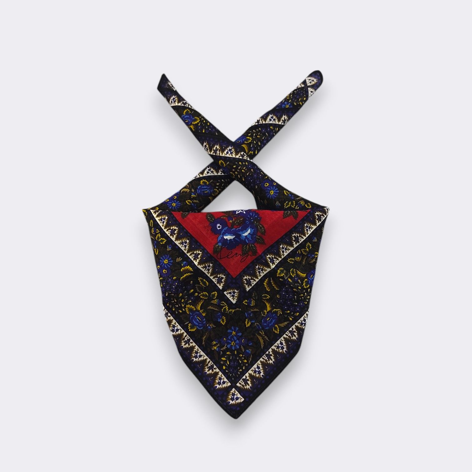 Kenzo Vintage Kenzo Handkerchief Neckerchief Bandana H484I Size ONE SIZE - 1 Thumbnail